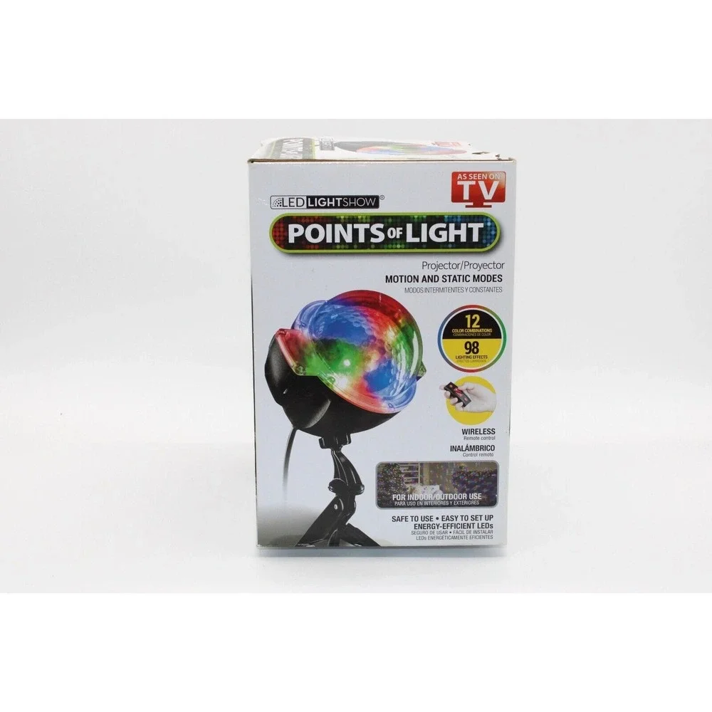 Points of Light LED Light Show As Seen On TV Indoor / Outdoor Projection Light